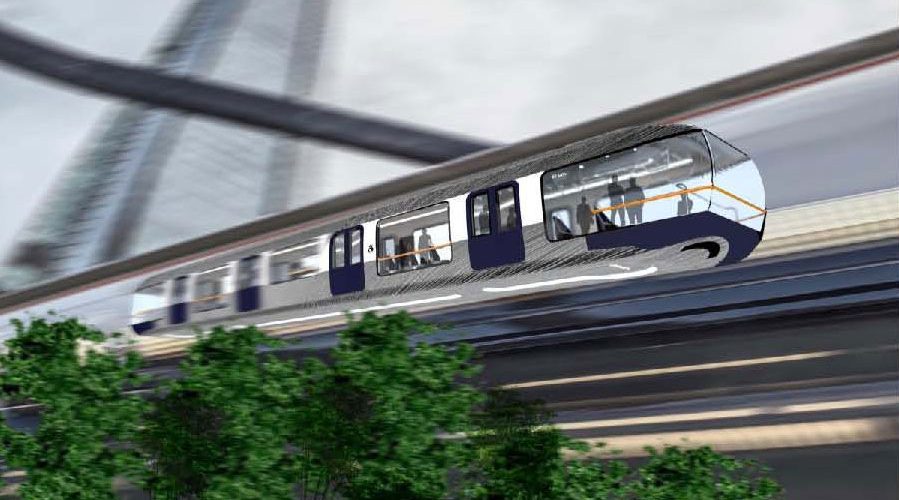 Le monorail suspendu de la COOP MGV